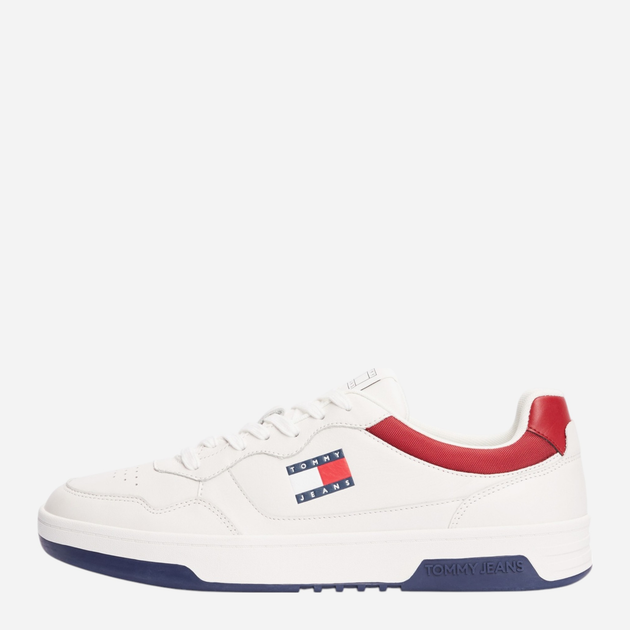 Чоловічі снікери Tommy Jeans EM0EM01576-TCR 43 Білі (8720638358923) - зображення 3