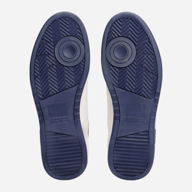 Чоловічі снікери Tommy Jeans EM0EM01576-TCR 43 Білі (8720638358923) - зображення 6