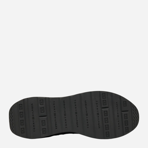 Sneakersy męskie skórzane Tommy Hilfiger FM0FM05328-BDS 41 Czarne (8720638208563) - obraz 5