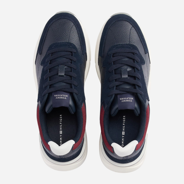 Чоловічі снікери Tommy Hilfiger FM0FM05331-DW5 41 Темно-сині (8720638347477) - зображення 5