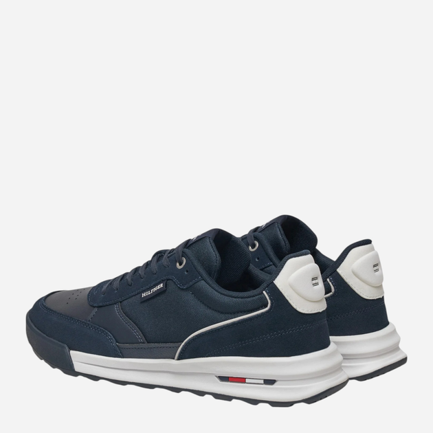 Чоловічі снікери Tommy Hilfiger FM0FM05371-DW5 41 Темно-сині (8720638204077) - зображення 3