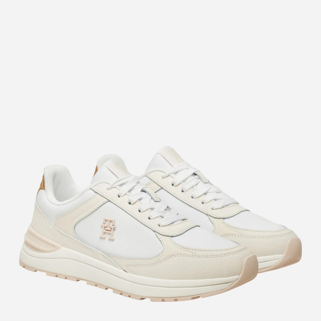 Sneakersy damskie do kostki Tommy Hilfiger FW0FW08325-0K4 36 Białe (8720638184751) - obraz 2