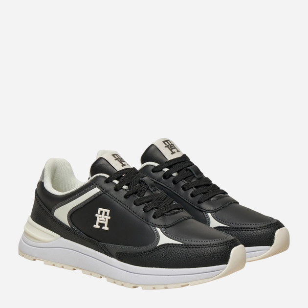 Sneakersy damskie do kostki Tommy Hilfiger FW0FW08325-BDS 38 Czarne (8720638206569) - obraz 2