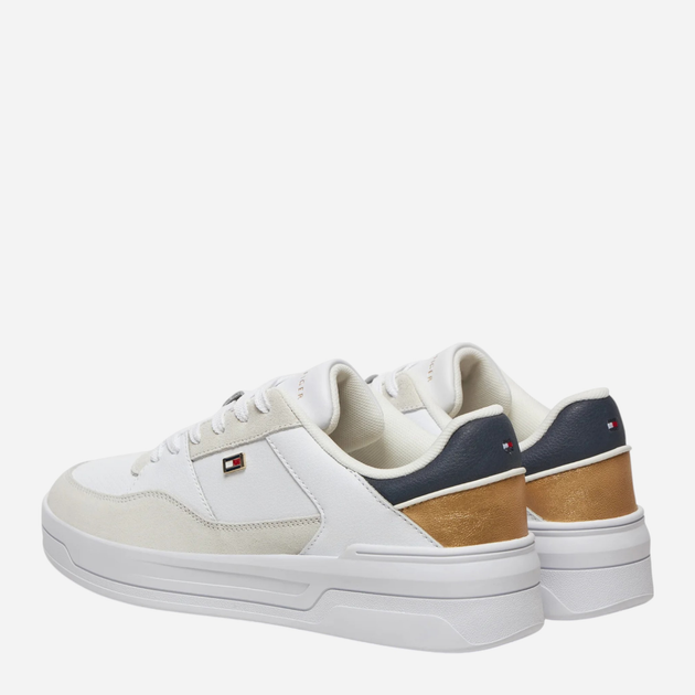 Sneakersy damskie do kostki Tommy Hilfiger FW0FW08615-YBS 37 Białe (8720638204930) - obraz 3