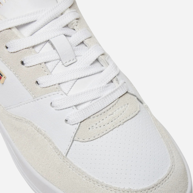 Sneakersy damskie do kostki Tommy Hilfiger FW0FW08615-YBS 37 Białe (8720638204930) - obraz 6