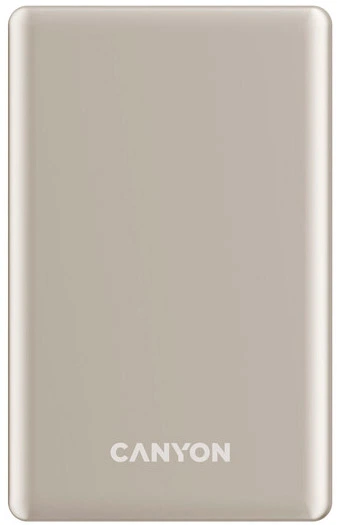 Powerbank Canyon OnPower 505 slim Magsafe 5000 mAh PD20W Beige (CNS-CPB505BE) - obraz 4
