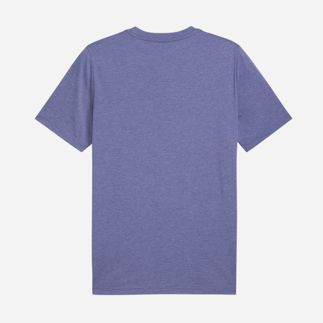 Koszulka męska bawełniana Puma Ess No.1 Logo Heather Tee (S) 68255146 L Fioletowa (4067983317378) - obraz 8