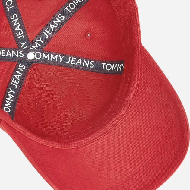 Czapka z daszkiem bejsbolówka Tommy Hilfiger AM0AM12958-XMO One Size Czerwona (8720638188315) - obraz 3
