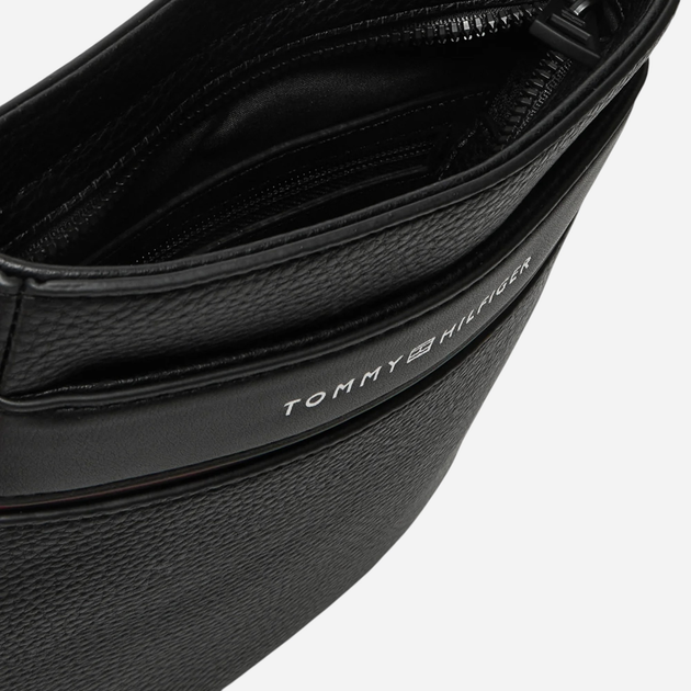 Torba listonoszka męska mała Tommy Hilfiger AM0AM13113-BDS Czarna (8720638187790) - obraz 5