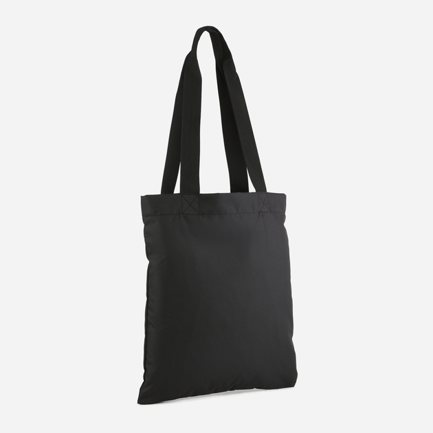 Спортивна сумка шопер жіноча тканинна велика Puma Phase Packable Tote 09117201 Чорна (4067984173584) - зображення 3