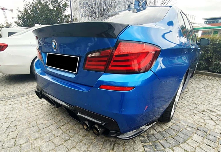 Задній дифузор DPT V-1 (для M-Performance, чорний глянець) для BMW 5 серія F10/F11 2010-2016 рр - зображення 7