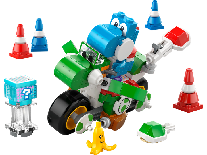 Конструктор LEGO Super Mario Mario Kart: Мотоцикл Йоші 133 елементи (72031)  - зображення 2