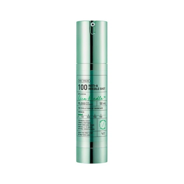 Сироватка бустер з мікроголками і ретинолом VT Cosmetics Reti-A Reedle Shot 100 50ml - Фото 1 Сироватка бустер з мікроголками і ретинолом VT Cosmetics Reti-A Reedle Shot 100 50ml - зображення 1