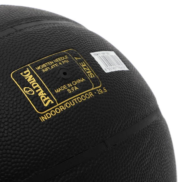 Мяч баскетбольный № 7 композитная кожа SPALDING TF SUPER FLITE черный 77559Y - изображение 4