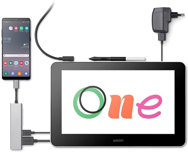 Монитор-планшет Wacom One 13 (DTC133W0B) (Официальная гарантия 24