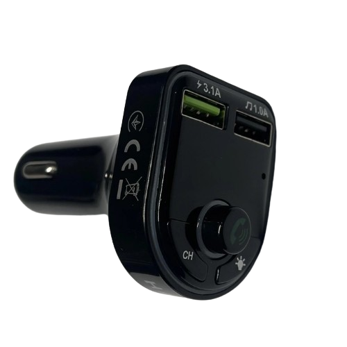 FM-модулятор чорний Havit HV-FM811BT - изображение 2