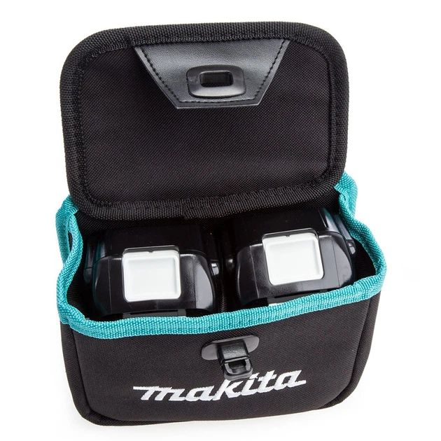 Сумка на пояс для двох акумуляторів Makita 199297-7 - Фото 3 Сумка на пояс для двох акумуляторів Makita 199297-7 - зображення 3