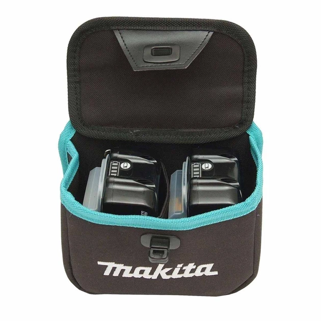 Сумка на пояс для двох акумуляторів Makita 199297-7 - Фото 4 Сумка на пояс для двох акумуляторів Makita 199297-7 - зображення 4
