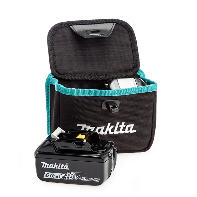 Сумка на пояс для двох акумуляторів Makita 199297-7 - Фото 5 Сумка на пояс для двох акумуляторів Makita 199297-7 - зображення 5