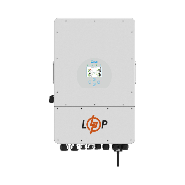 DEYE for LP Гібридний трифазний інвертор SUN-8K-SG04LP3-EU Wi-Fi - Фото 2 DEYE for LP Гібридний трифазний інвертор SUN-8K-SG04LP3-EU Wi-Fi - зображення 2