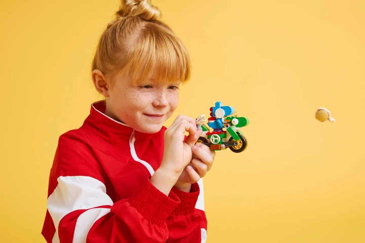 Конструктор LEGO Super Mario Mario Kart: Мотоцикл Йоши 133 элемента (72031) - изображение 6