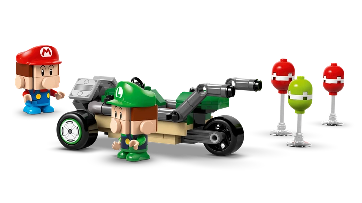 Конструктор LEGO Super Mario Mario Kart: Бэби Марио против Бэби Луиджи 321 элемент (72034) - Фото 5 Конструктор LEGO Super Mario Mario Kart: Бэби Марио против Бэби Луиджи 321 элемент (72034) - изображение 5