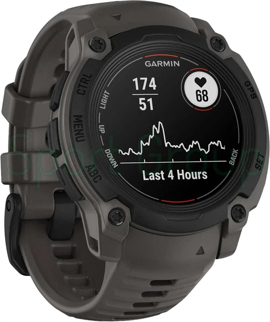 Смарт-часы Garmin Instinct 3 (010-02932-00) 40 мм Essential, цвет черный/угольный - изображение 6