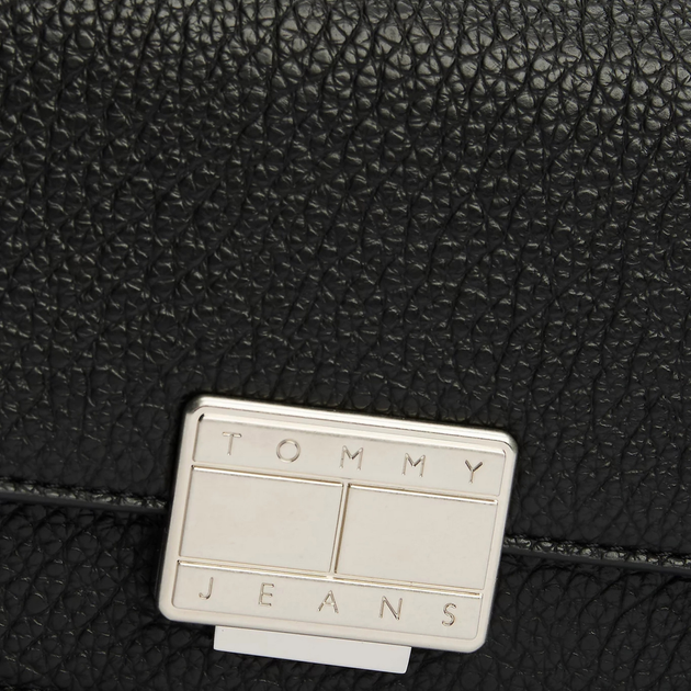 Torebka bagietka damska mała Tommy Hilfiger AW0AW16982-BDS Czarna (8720638187714) - obraz 5