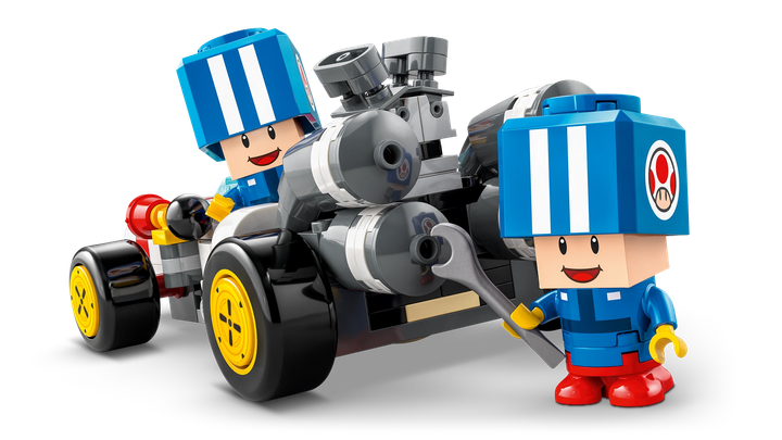 Zestaw klocków LEGO Super Mario Mario Kart: Toad i jego garaż 390 elementów (72035) - obraz 3