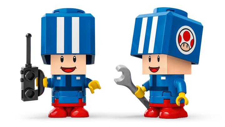 Zestaw klocków LEGO Super Mario Mario Kart: Toad i jego garaż 390 elementów (72035) - obraz 5