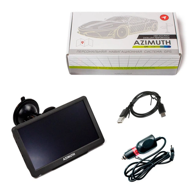 Автомобильный GPS Навигатор Azimuth S74 Android - изображение 3