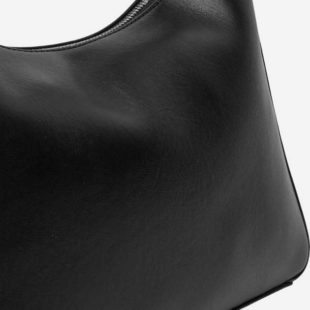 Сумка багет жіноча середня Calvin Klein K60K612770-BEH Чорна (8721107060965) - зображення 4