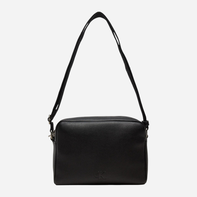 Torebka crossbody damska mała Calvin Klein K60K612711-BEH Czarna (8720639559923) - obraz 4