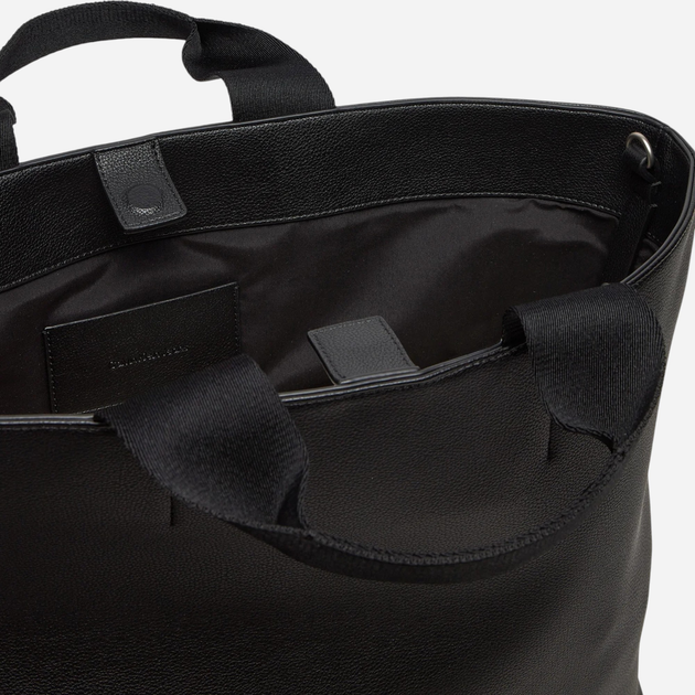 Torba shopper damska duża Calvin Klein K60K612710-BEH Czarna (8720639559947) - obraz 5