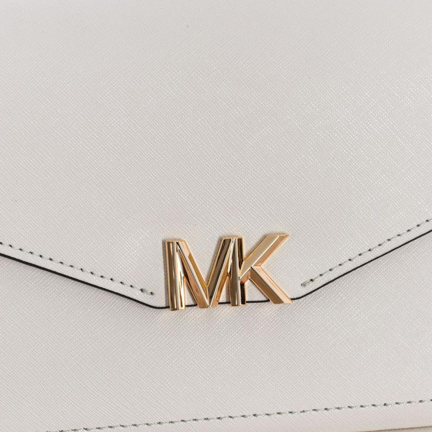 Сумка жіноча з натуральної шкіри маленька Michael Kors 38S2GYLL2L-289 Кремова (196163348049) - зображення 3