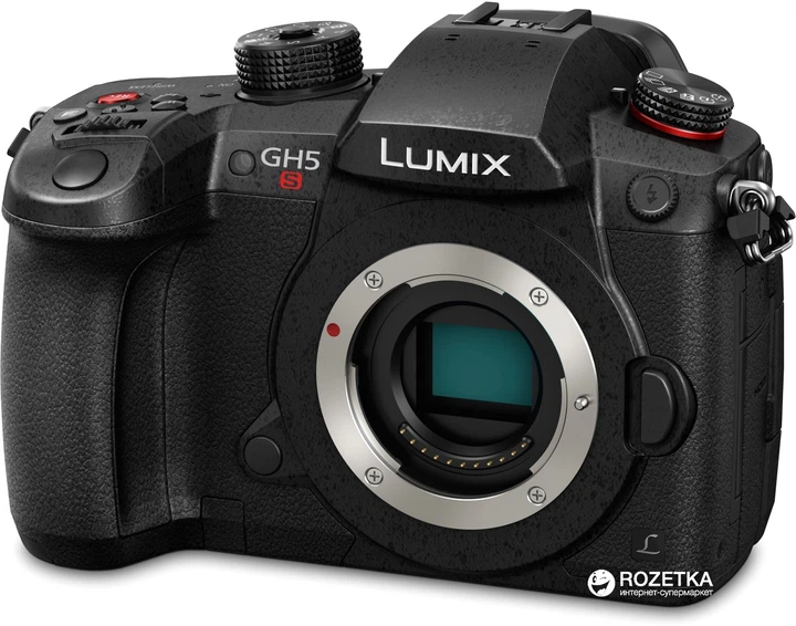 Фотоапарат Panasonic Lumix DC-GH5S Body Black (DC-GH5SEE-K) - Фото 2 Фотоапарат Panasonic Lumix DC-GH5S Body Black (DC-GH5SEE-K) - зображення 2