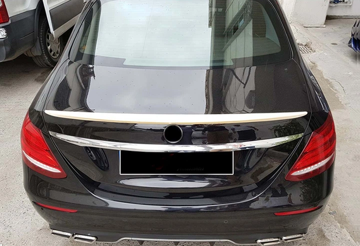 Спойлер DPT (под покраску) для Mercedes E-сlass W213 2016-2023 гг - изображение 4