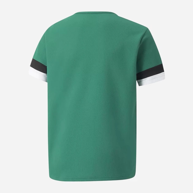 Дитяча футболка для хлопчика Puma teamRISE Jersey Jr 704938-05 134-140 см Зелена (4063699209945) - зображення 2
