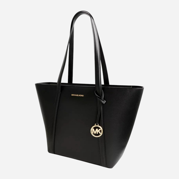 Сумка шопер жіноча Michael Kors 35S4G3FT3I-001 Чорна (196237629807) - зображення 3