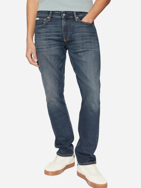 Джинси Slim Fit чоловічі Calvin Klein Jeans J30J326518-1BJ 31-32 Темно-блакитні (8721107165950) - зображення 1