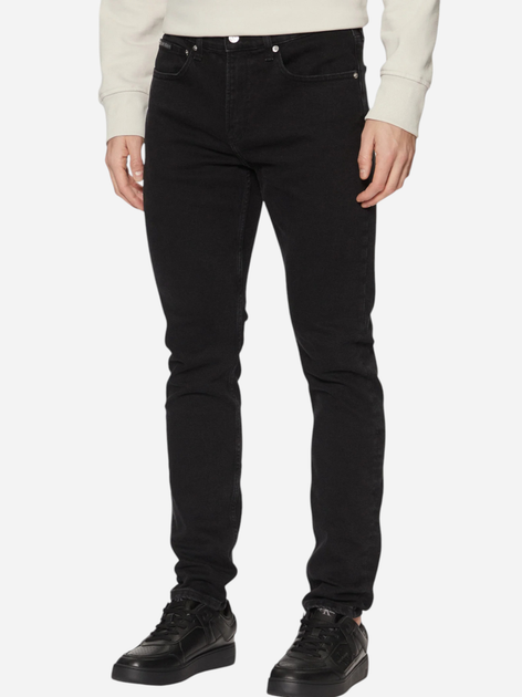 Jeansy slim fit męskie Calvin Klein Jeans J30J326532-1BY 32-34 Czarne (8720639960675) - obraz 1