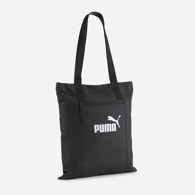 Torba shopper damska sportowa Puma Base Tote 09134301 Czarna (4067983510076) - obraz 1