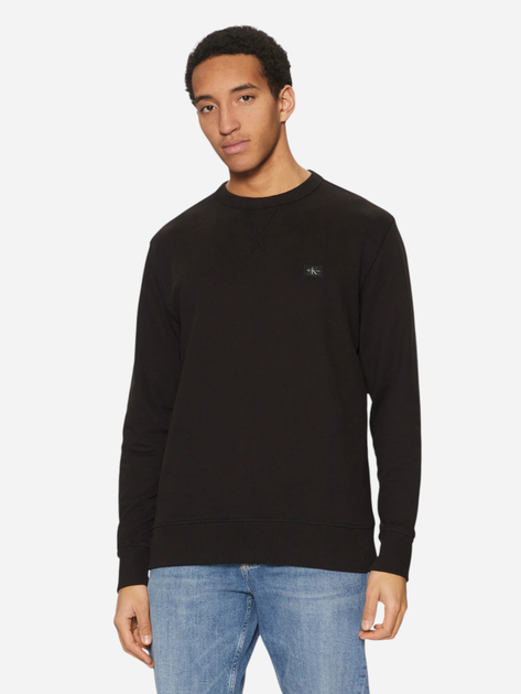 Світшот чоловічий Calvin Klein Jeans J30J327115-BEH XL Чорний (8721107159225) - зображення 1