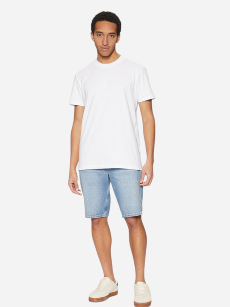Футболка бавовняна чоловіча Calvin Klein Jeans J30J326683-YAF S Біла (8720639885084) - зображення 3