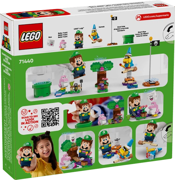 Конструктор LEGO Super Mario Приключения с интерактивной фигуркой