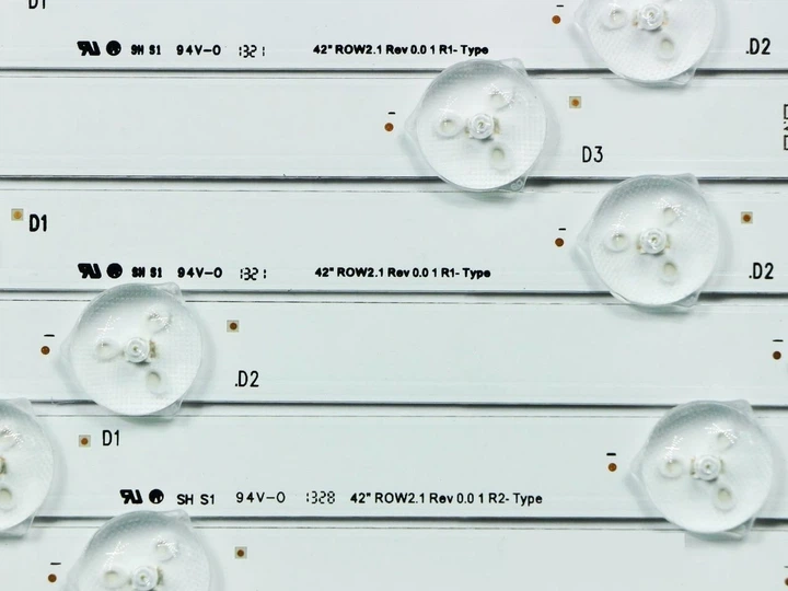 Комплект LED подсветки LG 42 ROW2.1 Rev 0.6 42 ROW2.1 Rev0.0 42LN5708 42LN570,42LM340T 42LA620 6916L-1029A 6916L-1028A - Фото 3 Комплект LED подсветки LG 42 ROW2.1 Rev 0.6 42 ROW2.1 Rev0.0 42LN5708 42LN570,42LM340T 42LA620 6916L-1029A 6916L-1028A - изображение 3