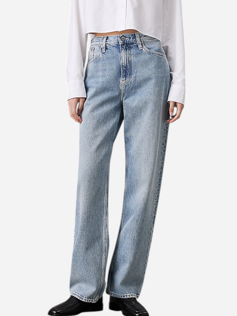 Джинси Regular Fit жіночі Calvin Klein Jeans J20J225002-1AA 28-30 Світло-блакитні (8720639957668) - зображення 1