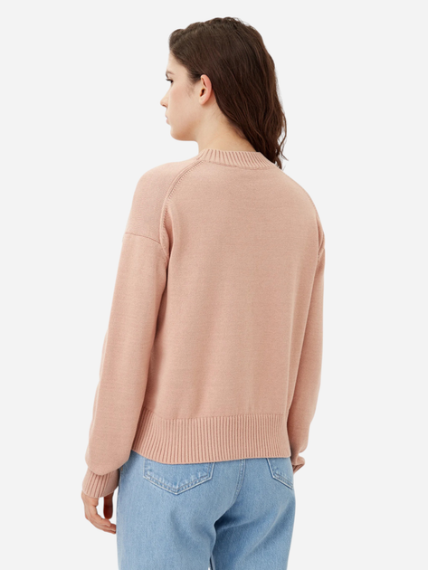 Sweter damski bawełniany Calvin Klein Jeans J20J224802-TGW L Brzoskwiniowy (8720639904389) - obraz 2