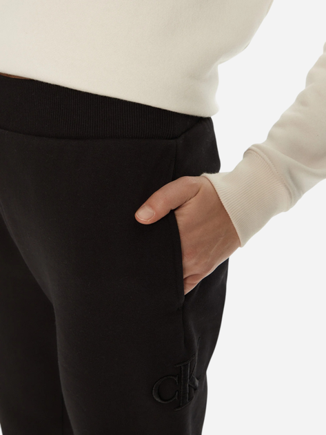 Спортивні штани жіночі Calvin Klein Jeans J20J224841-BEH S Чорні (8720639959877) - зображення 5
