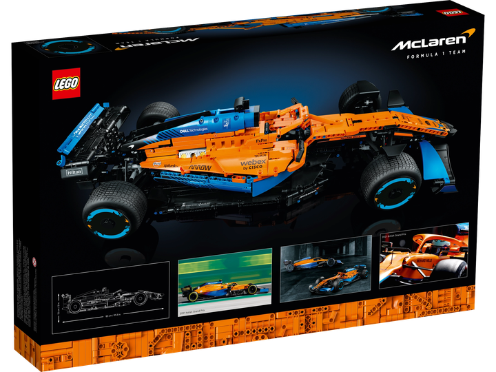 Конструктор LEGO Technic Перегоновий автомобіль McLaren Formula 1 1434 деталі (42141) - зображення 3